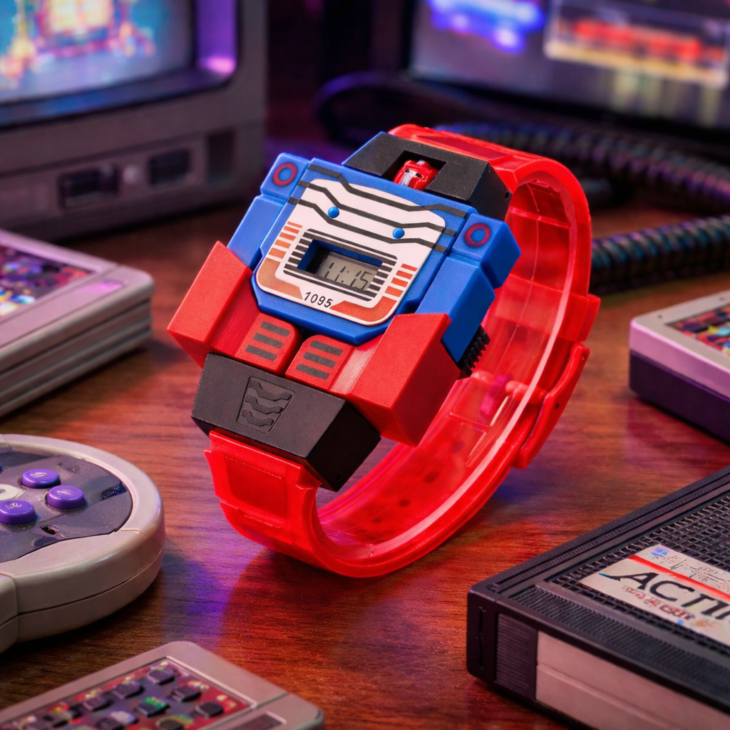 Reloj Robot Transformers Retro Digital