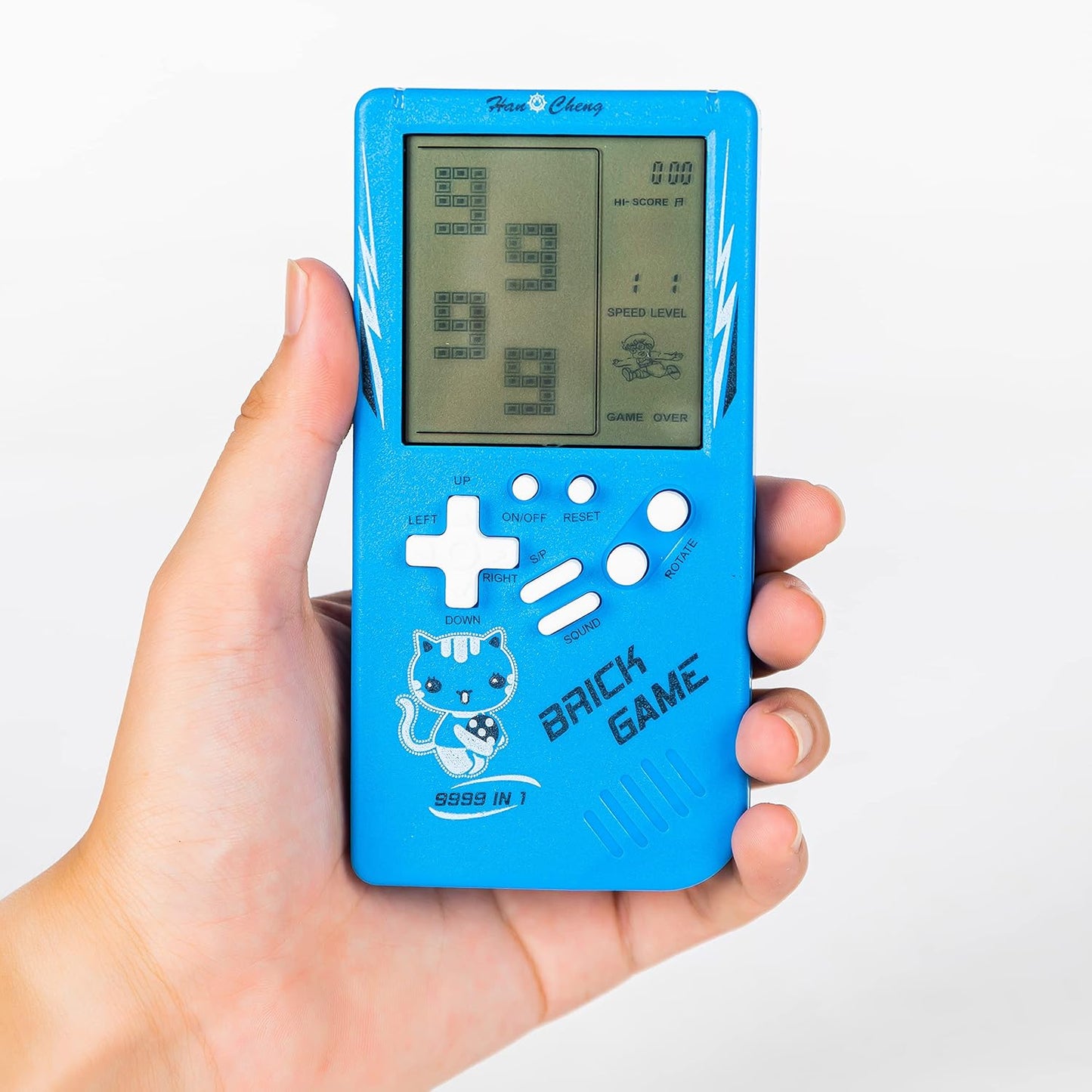 Mini Consola Retro Portátil para Niños y Adultos, Máquina de Juegos Clásicos de Ladrillo